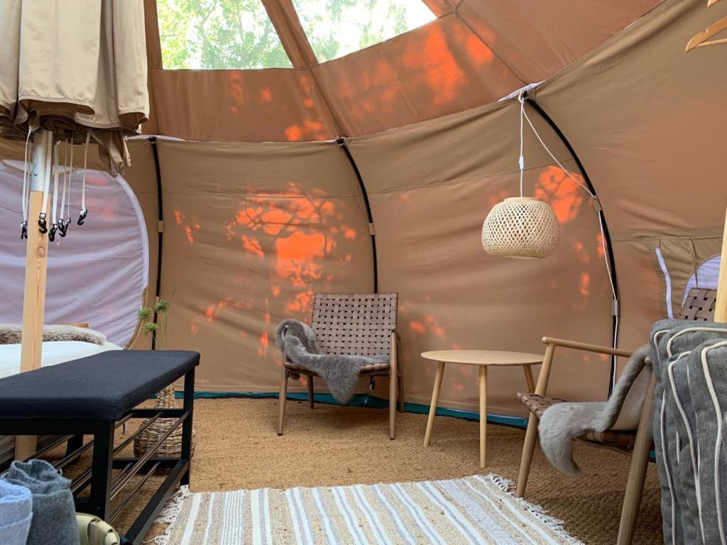 Romantic Luxus Glamping 3 Idestrup Exterior foto